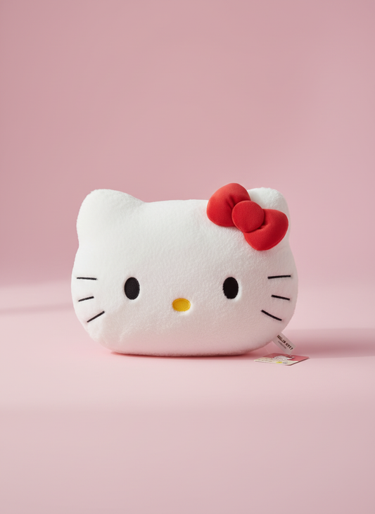 Hello Kitty Pillow (White)
