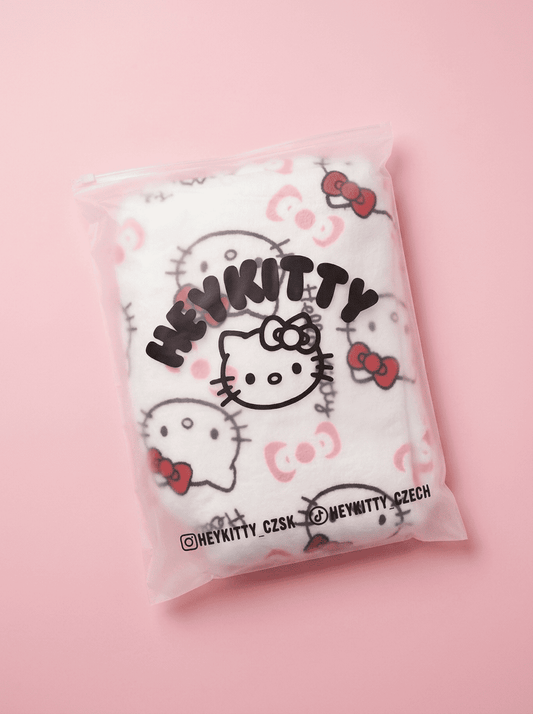 Hey Kitty Pyžamo Kalhoty - White/Bílé