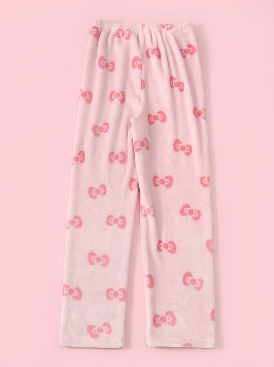Hello Kitty Pajama Pants - Halloween/Orange