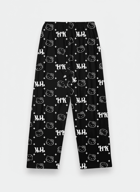 Hey Kitty Pyžamo Kalhoty - HK Black