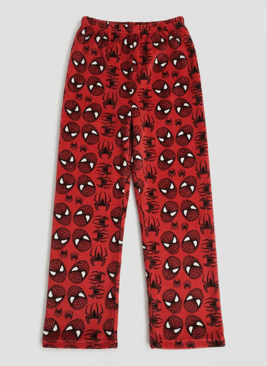 Spider Pajama Pants - Red/Red